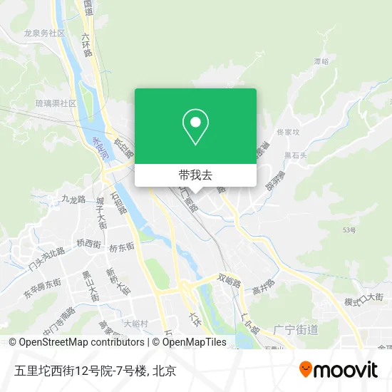 五里坨西街12号院-7号楼地图