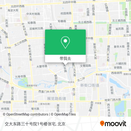 交大东路三十号院1号楼张宅地图