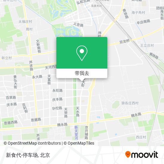 新食代-停车场地图