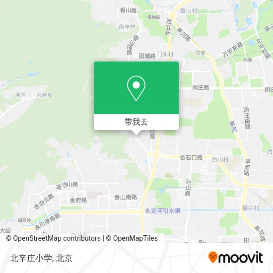 北辛庄小学地图