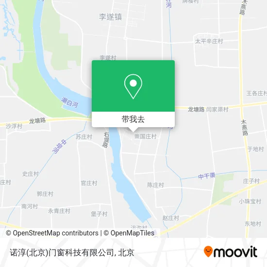 诺淳(北京)门窗科技有限公司地图