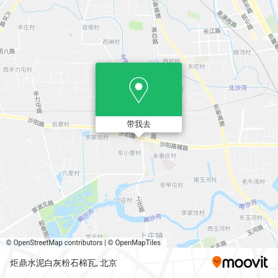 炬鼎水泥白灰粉石棉瓦地图