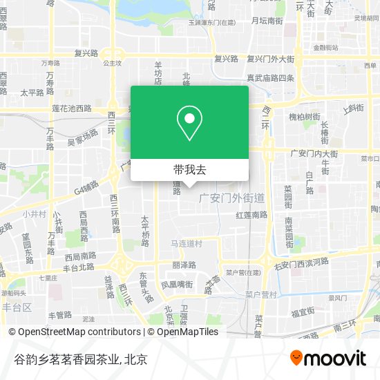 谷韵乡茗茗香园茶业地图