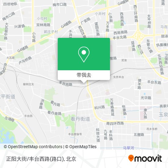 正阳大街/丰台西路(路口)地图
