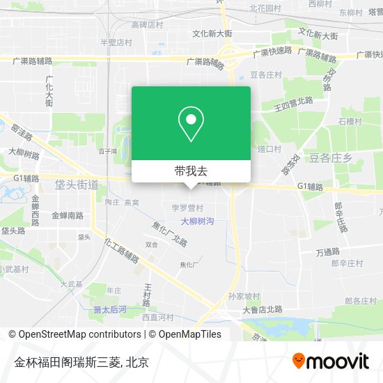 金杯福田阁瑞斯三菱地图