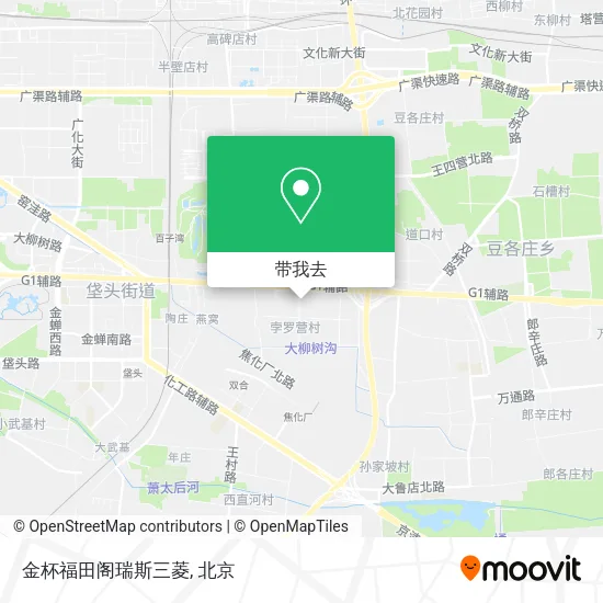 金杯福田阁瑞斯三菱地图
