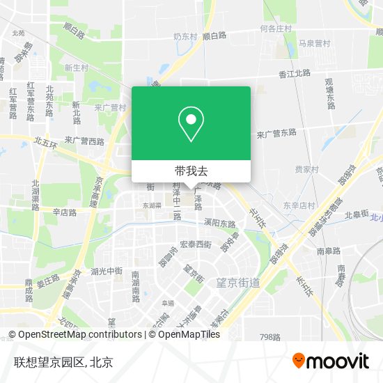 联想望京园区地图