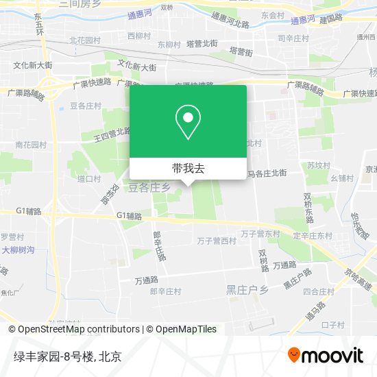 绿丰家园-8号楼地图