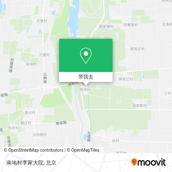 南地村李家大院地图