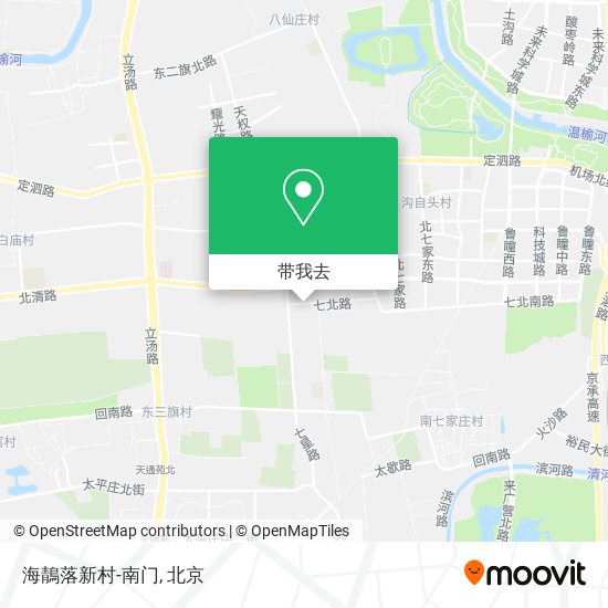 海鶄落新村-南门地图