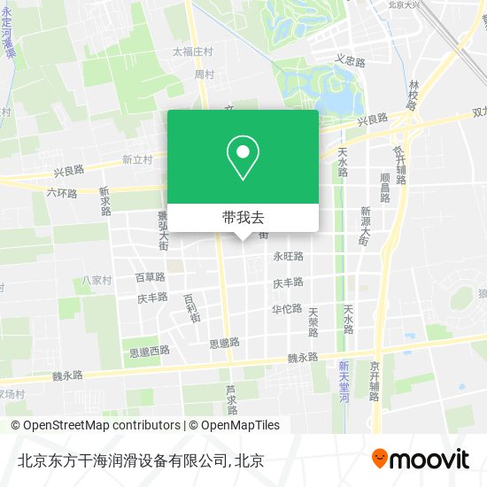 北京东方干海润滑设备有限公司地图