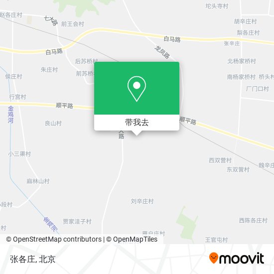 张各庄地图