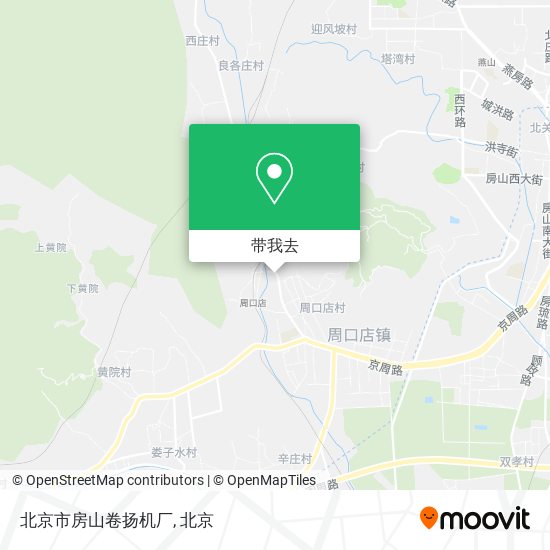 北京市房山卷扬机厂地图