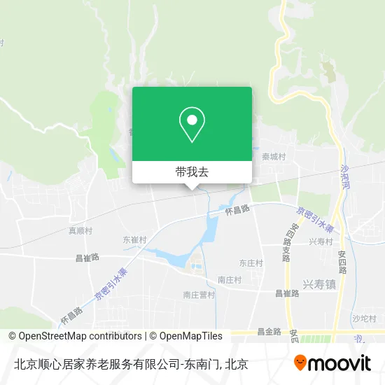 北京顺心居家养老服务有限公司-东南门地图