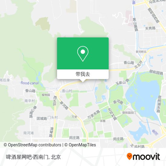 啤酒屋网吧-西南门地图
