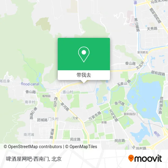 啤酒屋网吧-西南门地图
