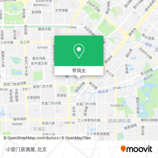小雷门居酒屋地图