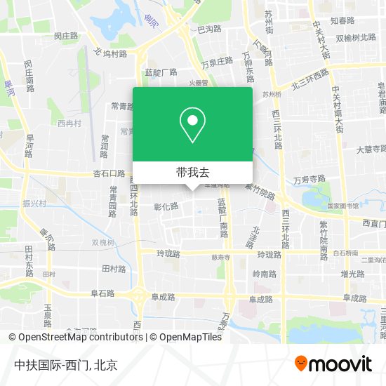 中扶国际-西门地图