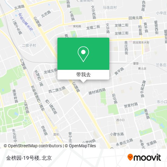 金榜园-19号楼地图