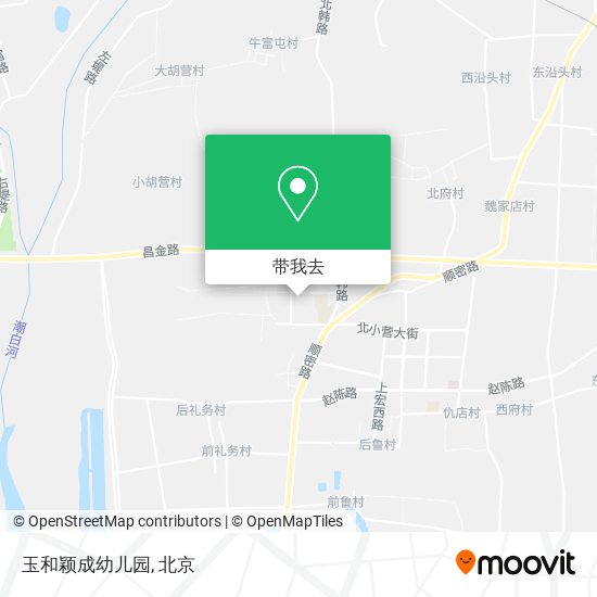 玉和颖成幼儿园地图