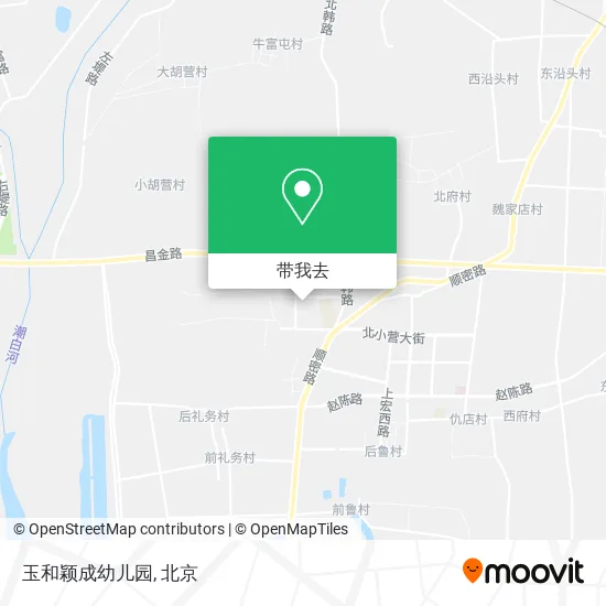 玉和颖成幼儿园地图
