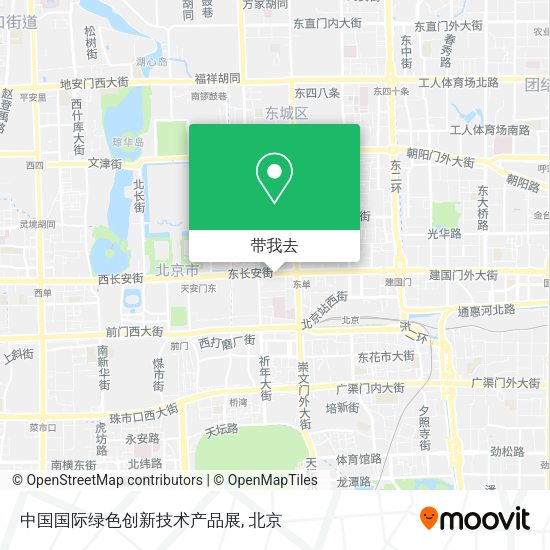 中国国际绿色创新技术产品展地图