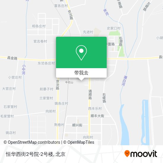 恒华西街2号院-2号楼地图