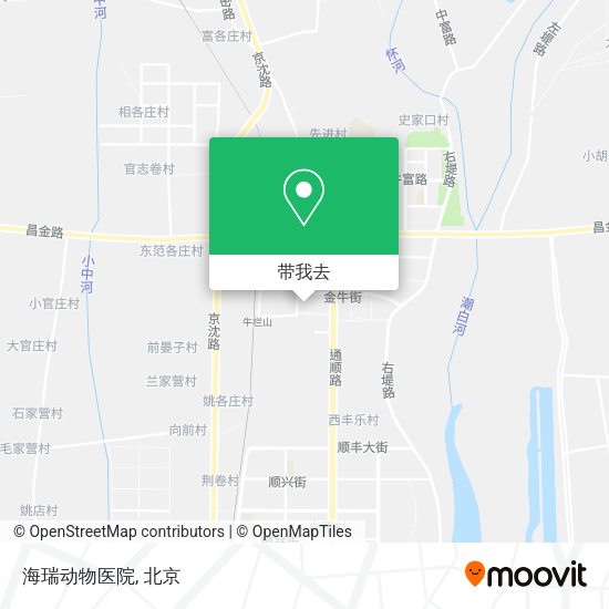 海瑞动物医院地图