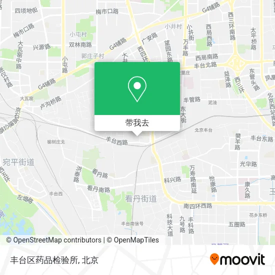 丰台区药品检验所地图