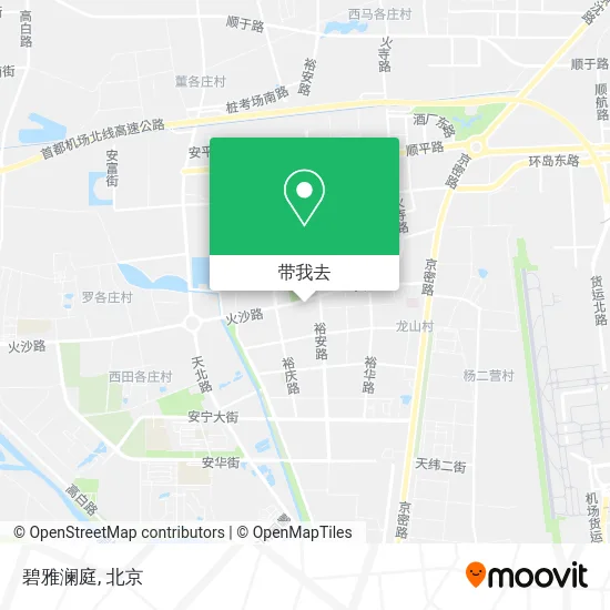 碧雅澜庭地图