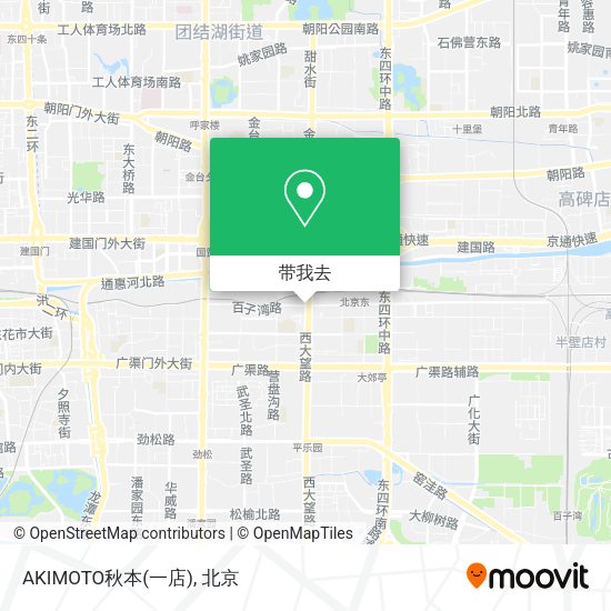 AKIMOTO秋本(一店)地图