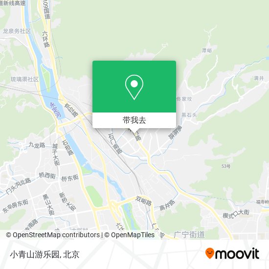 小青山游乐园地图