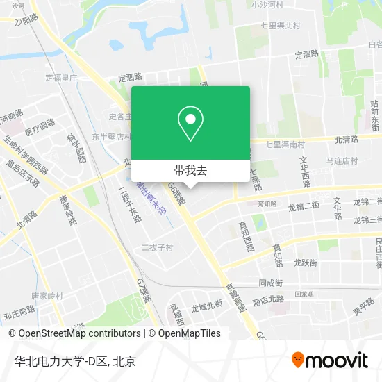 华北电力大学-D区地图