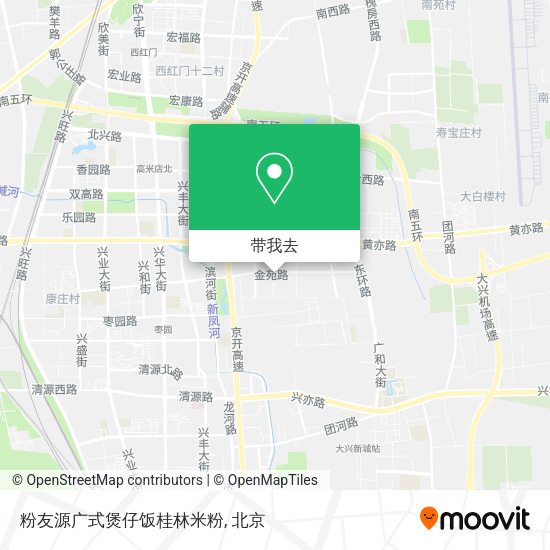 粉友源广式煲仔饭桂林米粉地图