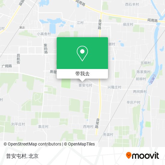 普安屯村地图