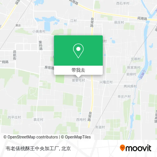 韦老俵桃酥王中央加工厂地图