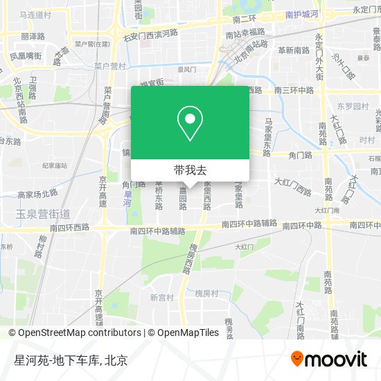 星河苑-地下车库地图