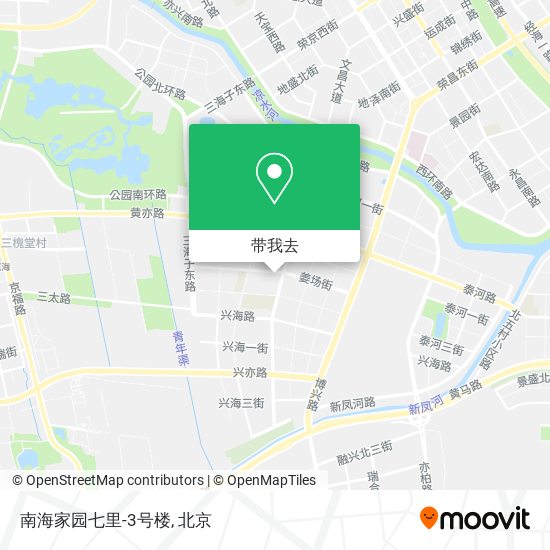 南海家园七里-3号楼地图