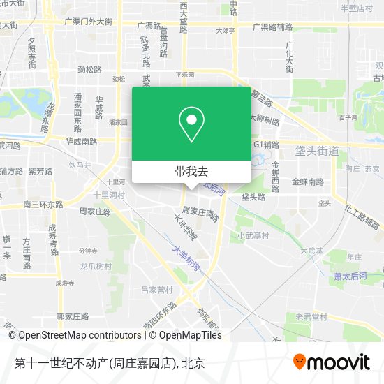 第十一世纪不动产(周庄嘉园店)地图