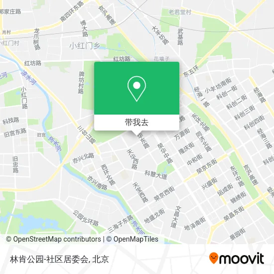 林肯公园-社区居委会地图