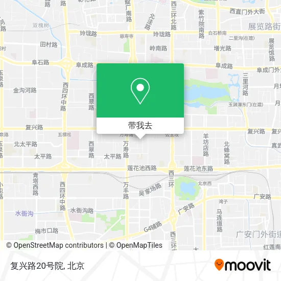 复兴路20号院地图