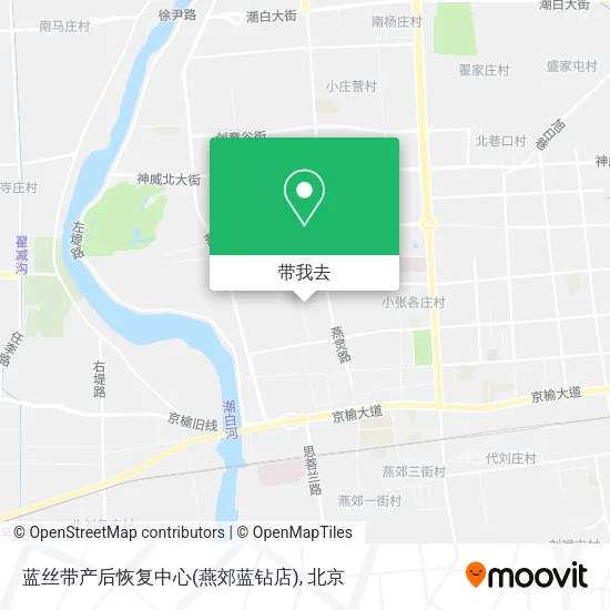 蓝丝带产后恢复中心(燕郊蓝钻店)地图