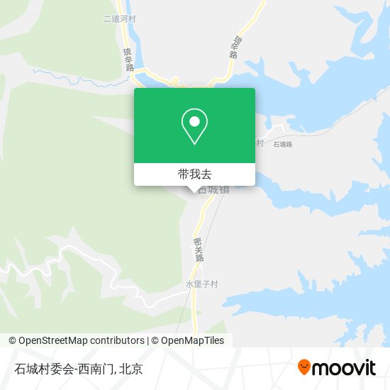 石城村委会-西南门地图