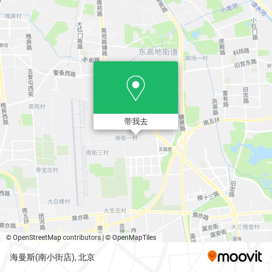 海曼斯(南小街店)地图