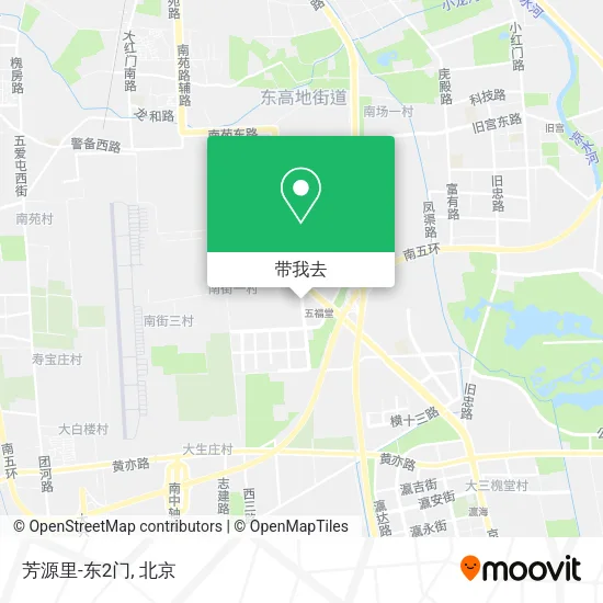 芳源里-东2门地图