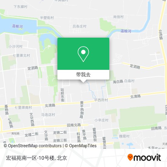 宏福苑南一区-10号楼地图