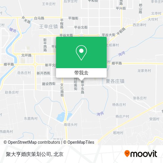 聚大亨婚庆策划公司地图