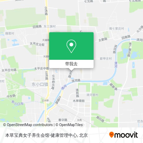本草宝典女子养生会馆-健康管理中心地图