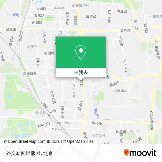 外文新闻出版社地图