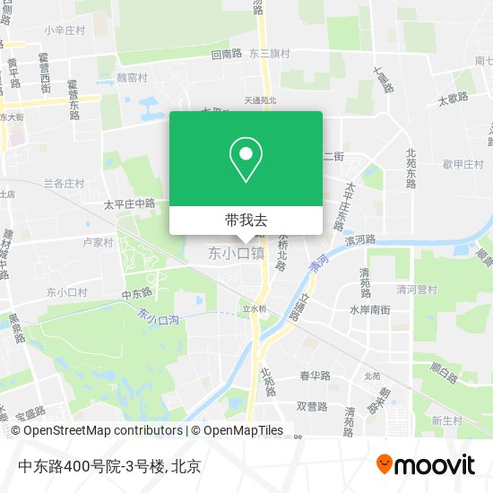 中东路400号院-3号楼地图